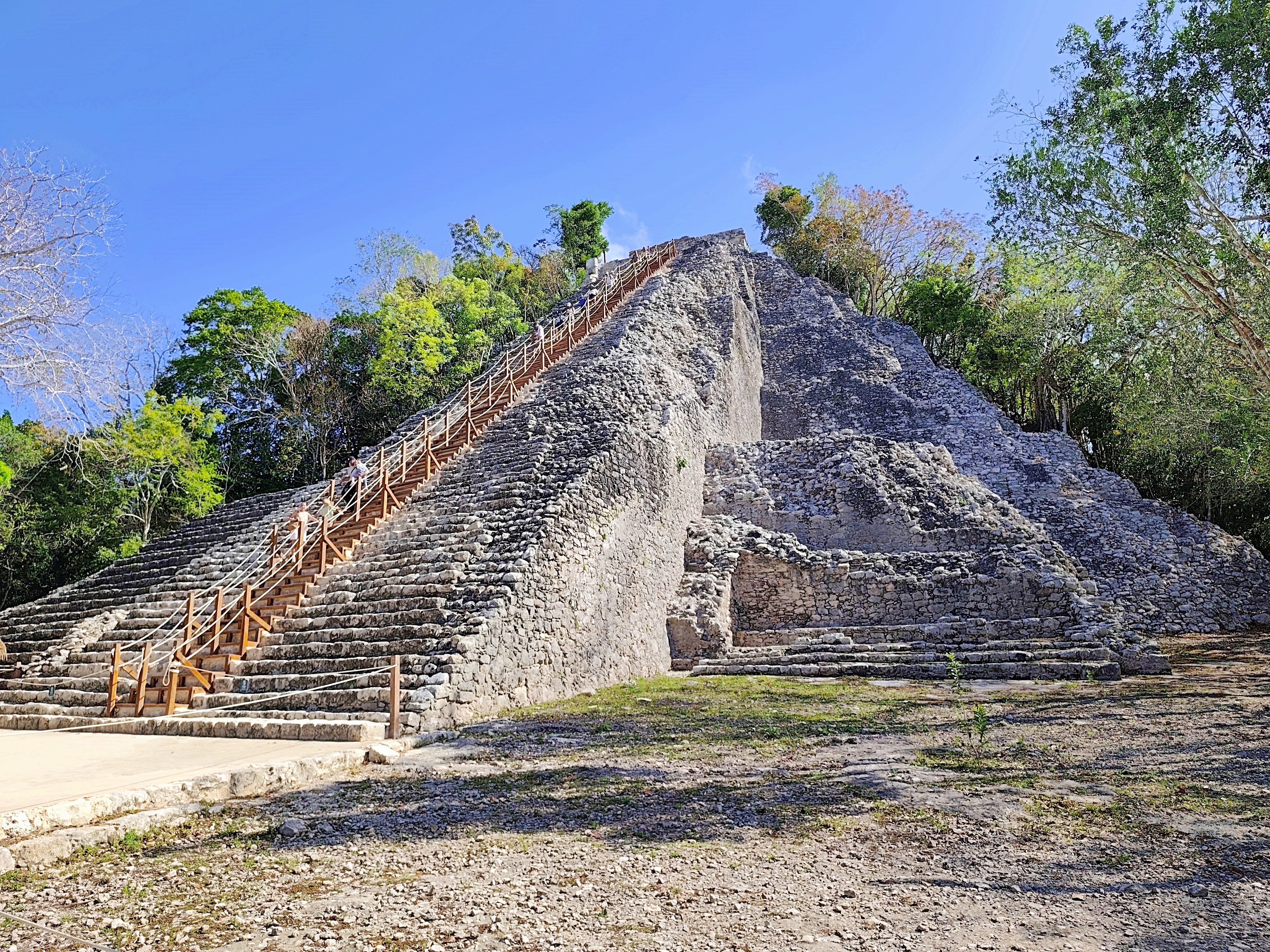 Cobá pyramid