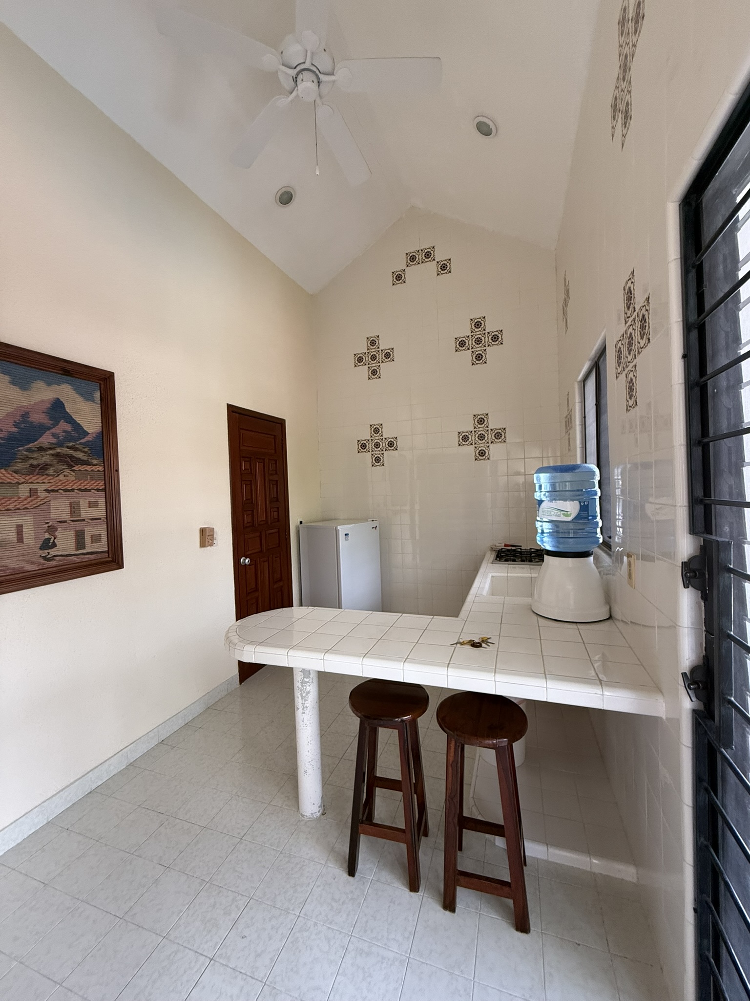Upstairs kitchenette